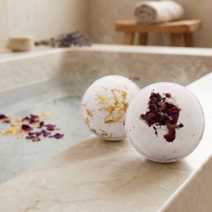 Bombe de baie  efervescente cu sare Hymalaia