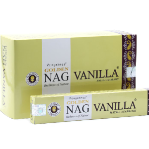Bețișoare parfumate naturale Golden Nag Vanilla