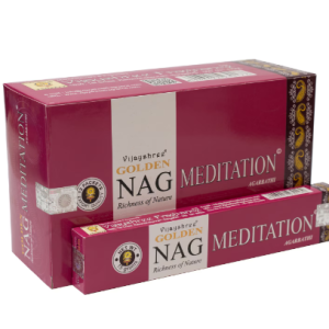 Bețișoare parfumate naturale Golden Nag Meditation