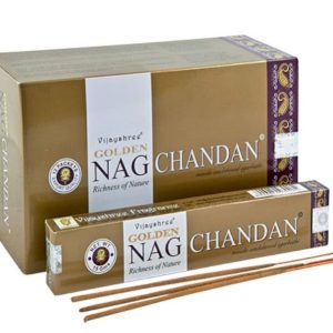 Bețișoare parfumate naturale Golden Nag Chandan
